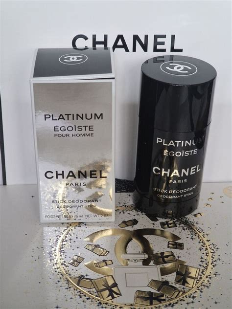 platinum egoiste chanel paris deodorant